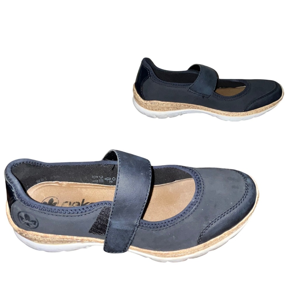 Rieker Antistress Mary Jane Sneakers Comfort Flats Women Size 40 N42B0 Nikita